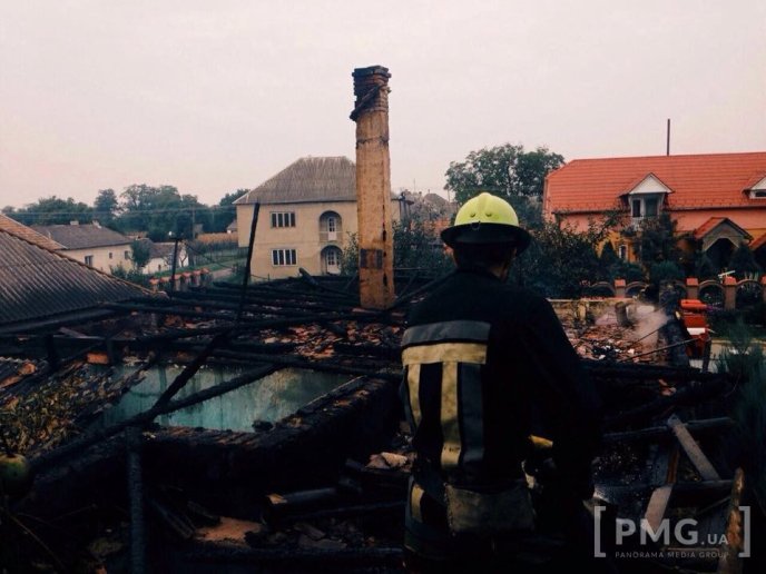 У селі Серне, що на Мукачівщині, горів житловий будинок – 02