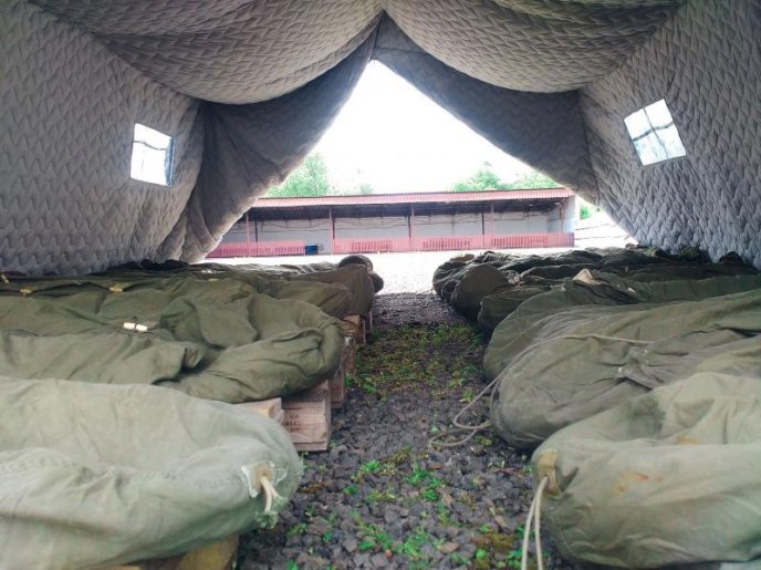 Підрозділи тероборони Закарпаття отримали нові палатки для проведення навчань – 03