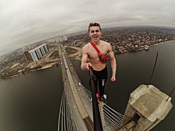 Карколомні трюки закарпатського руфера: на межі можливого – 09