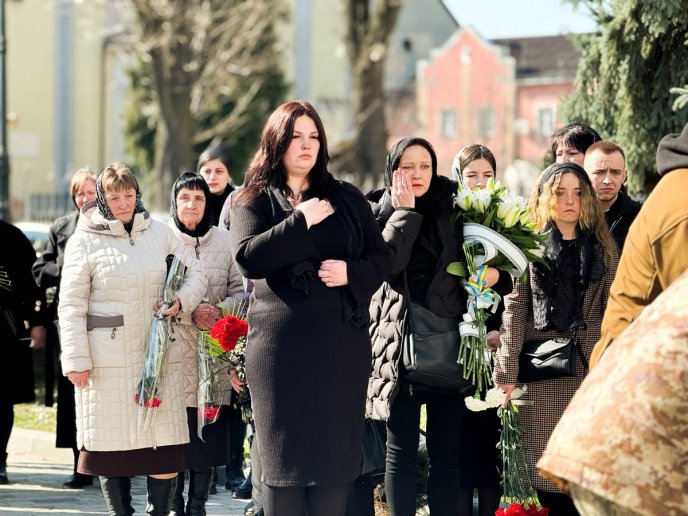 Прощання з Героєм у Мукачеві