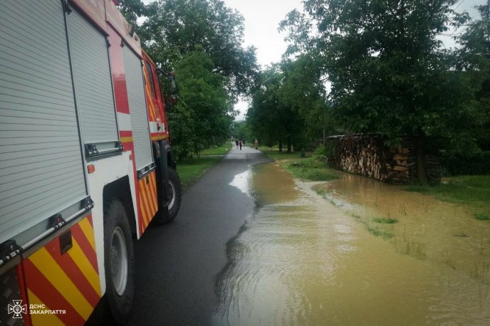 У 7 населених пунктах Ужгородського району зафіксували підтоплення – 04 У 7 населених пунктах Ужгородського району зафіксували підтоплення – 04
