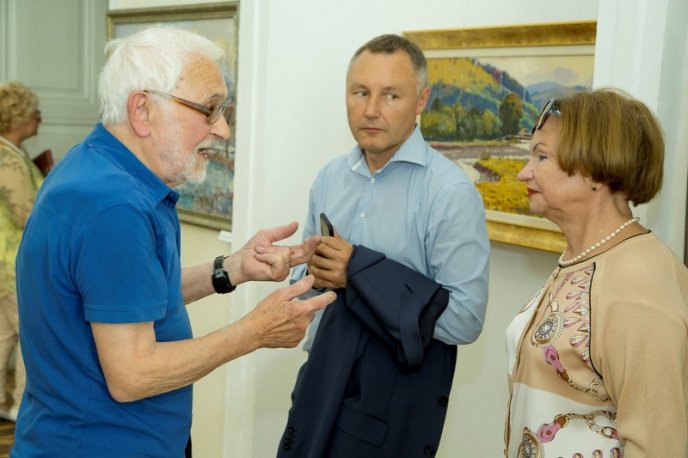 Виставку творів Золтана Шолтеса відкрили в Ужгороді – 07