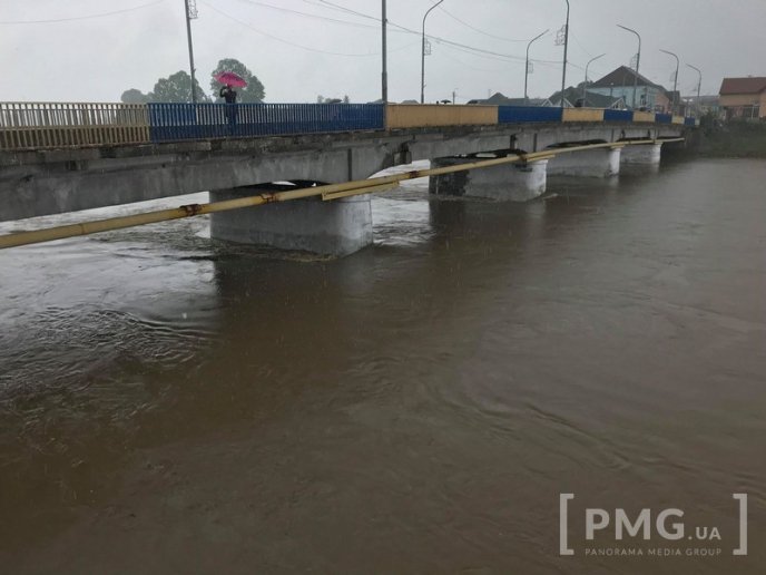 Рівень води в Латориці значно підвищився. Мукачівці б’ють на сполох – 07 Рівень води в Латориці значно підвищився. Мукачівці б’ють на сполох – 07