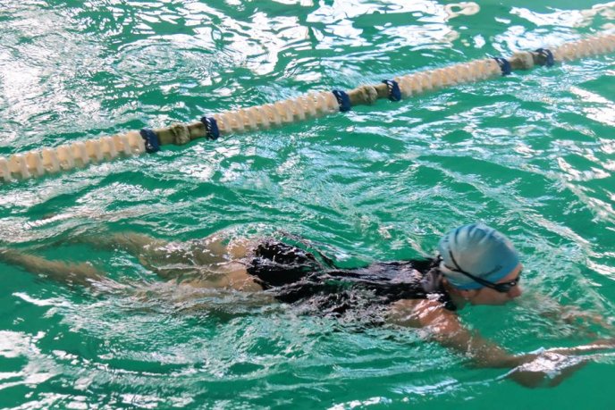 В Ужгород на Міжнародний турнір з плавання "Квітуча сакура" приїхав спортсмен з Монголії – 13