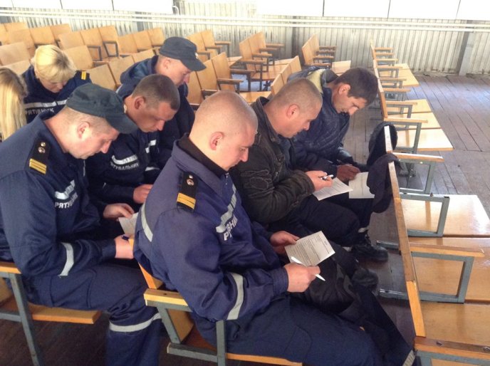 Закарпатські рятувальники проходять державну атестацію – 01