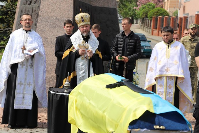 В Ужгороді поховали воїна "Карпатської Січі" Володимира Бісагу – 04