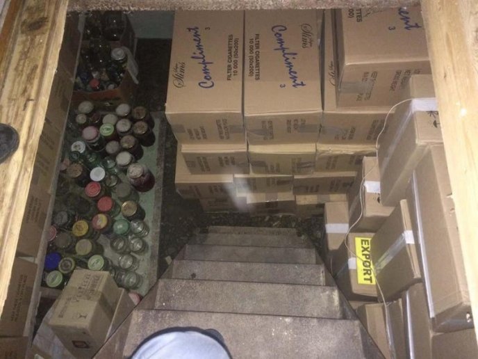 Закарпатець зберігав у підвалі цигарки, вартість яких понад мільйон гривень – 01