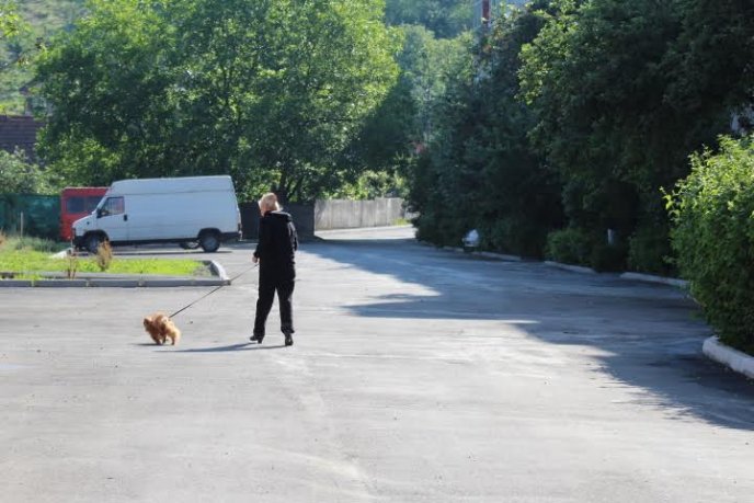 В Мукачеві показали внутрішньоквартальний проїзд, відремонтований за півмільйона гривень – 08