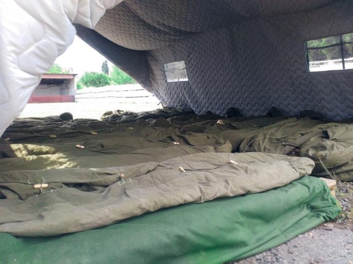 Підрозділи тероборони Закарпаття отримали нові палатки для проведення навчань – 02