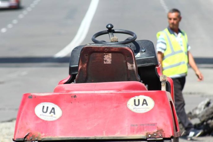 До четверга у Мукачеві ремонтують вулицю Масарика – 03