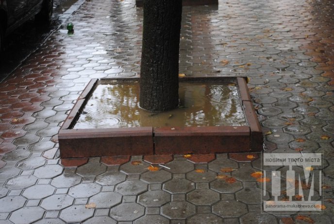 Як підтопило Мукачево під час сьогоднішньої зливи (ФОТОРЕПОРТАЖ) – 02