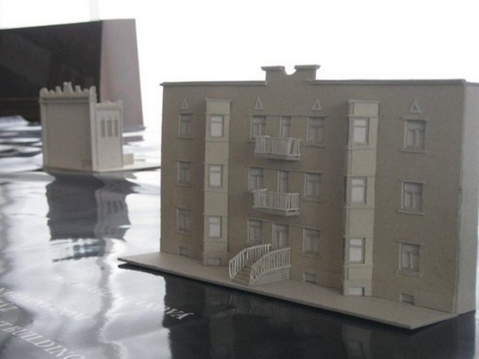 Роботи архітектора, який спроектував будівлю кінотеатру "Перемога" та Будинку офіцерів, показують у Мукачівській картинній галереї (ФОТО) – 05