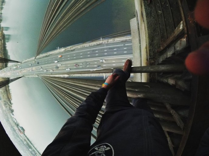 Карколомні трюки закарпатського руфера: на межі можливого – 12