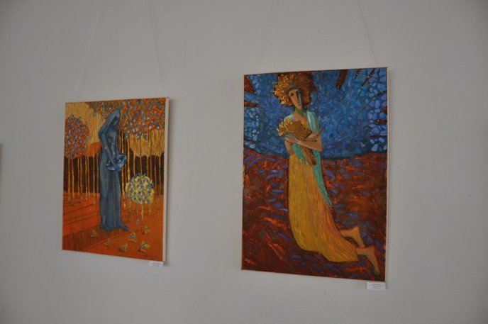 У Мукачеві відкрилась виставка студентів Закарпатського художнього інституту (ФОТОРЕПОРТАЖ) – 02