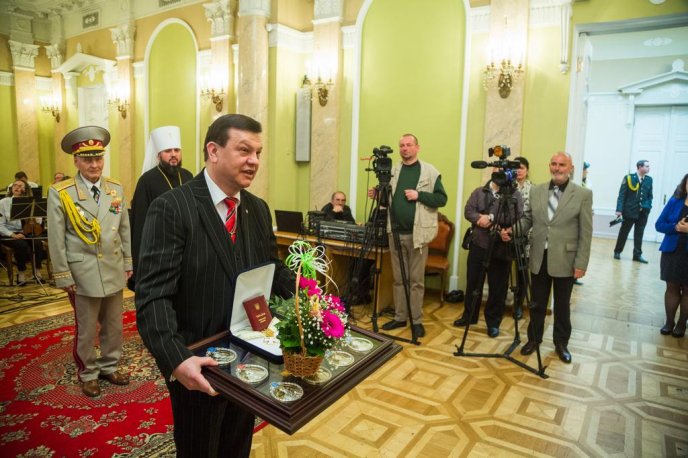 У Києві Голову Ради адвокатів Закарпатської області Олексія Фазекоша нагородили Орденом Честі – 13