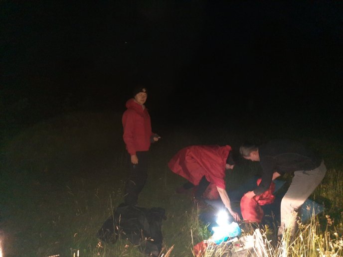 Рятувальники дві години шукали травмовану в горах жінку – 05 Рятувальники дві години шукали травмовану в горах жінку – 05