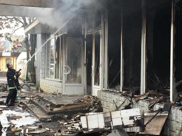 Пожежа в універмазі "Україна": що від нього залишилось – 02