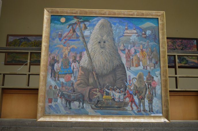 У фойє Закарпатської ОДА відкрили виставку художника Тараса Данилича – 03