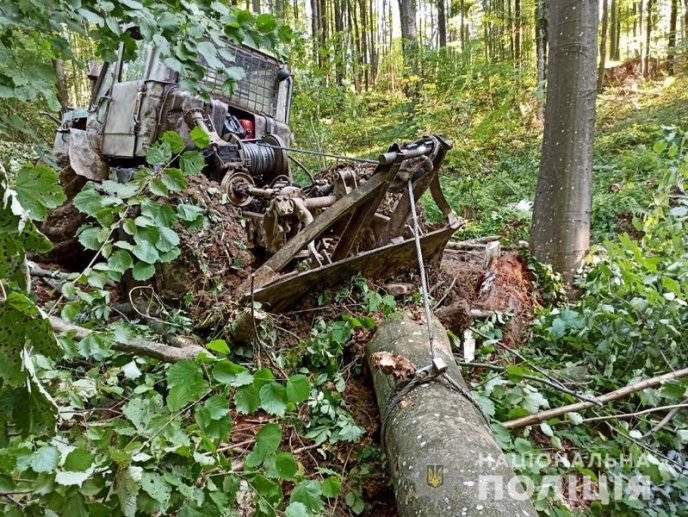 Поблизу Сваляви викрили "чорних лісорубів" – 03