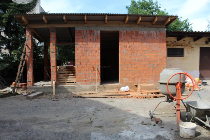 У мукачівському дитсадку №41 будують нову котельню – 05