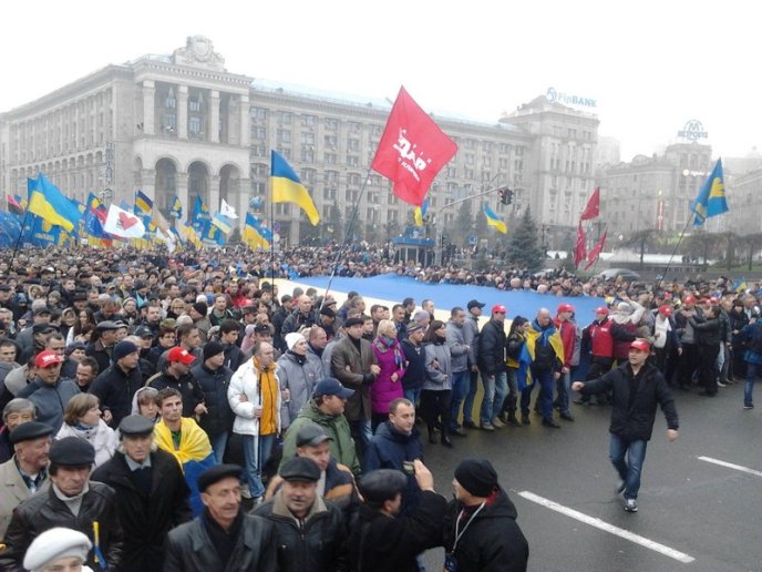 ЄвроМайдан у Києві в об’єктиві мукачівця (ФОТОРЕПОРТАЖ) – 03