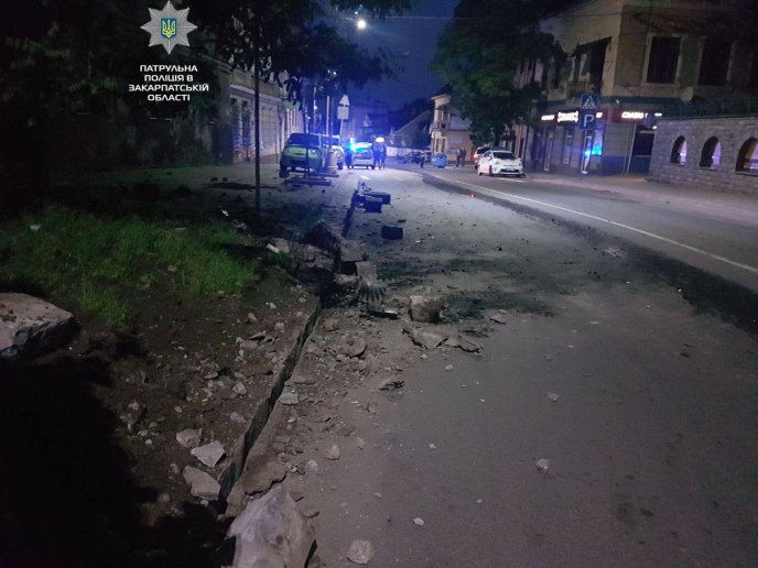 П’яний водій скоїв в Ужгороді ДТП – 03
