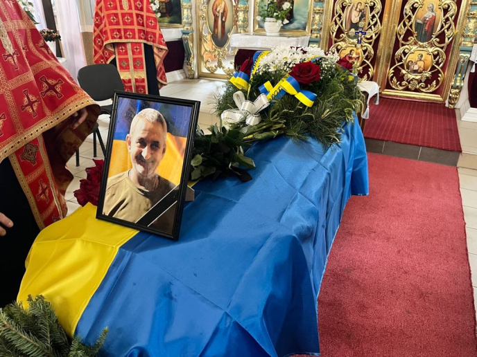 В області поховали захисника, який загинув на Харківщині – 01 Похорон Андрія Алексика