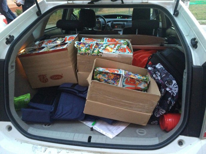 Закарпатські патрульні завітали з подарунками до Чинадіївського дитбудинку – 02