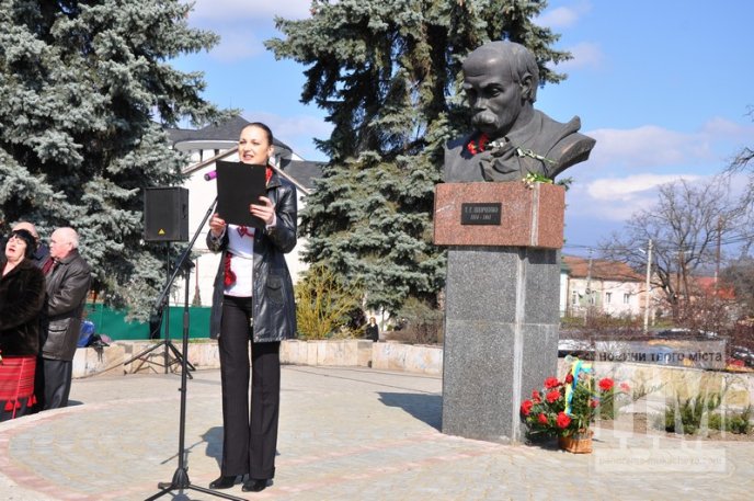 У день 200-річчя від дня народження Тараса Шевченка, мукачівці вшановували його пам’ять (ФОТО) – 10