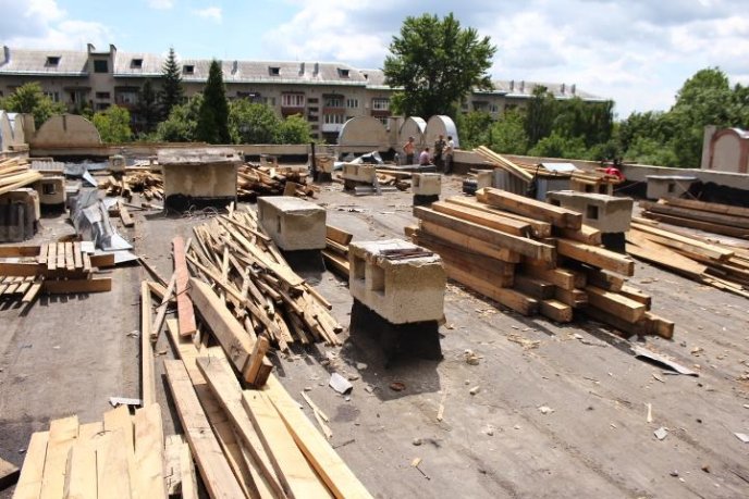 У Мукачеві розпочалась реконструкція ЗОШ №8 – 06