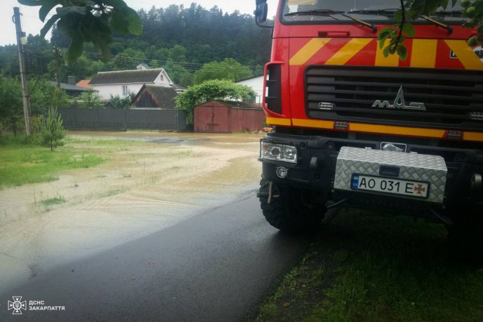 У 7 населених пунктах Ужгородського району зафіксували підтоплення – 01 У 7 населених пунктах Ужгородського району зафіксували підтоплення – 01