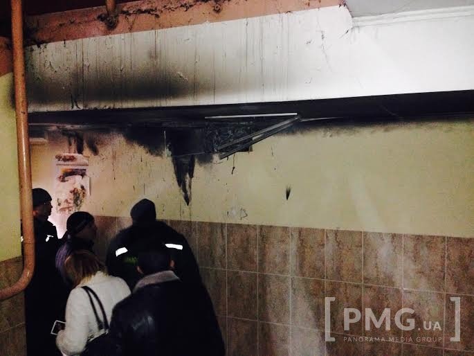 В одній із будівель у центрі Мукачева трапилась пожежа – 01