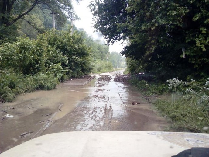 Церква у воді: ще одне село на Закарпатті постраждало від негоди – 05