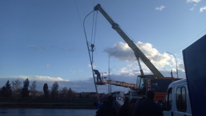 Під час негоди у Мукачеві сталися аварійні ситуації – 01