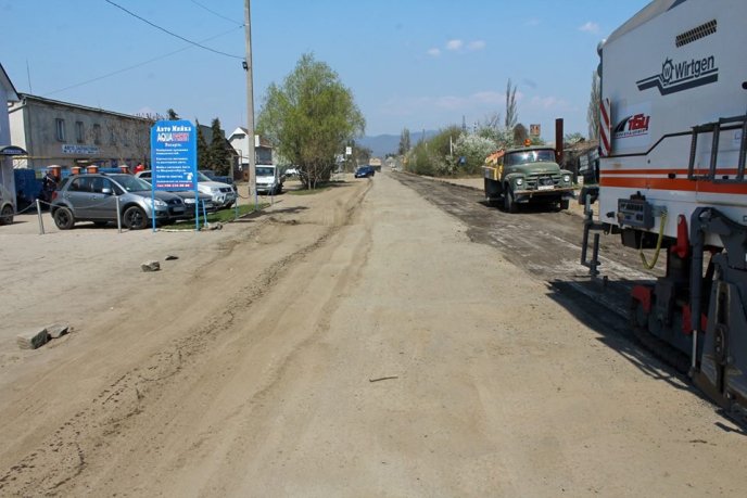 В Мукачеві розпочато ремонт вулиці Берегівської-об’їзної – 11