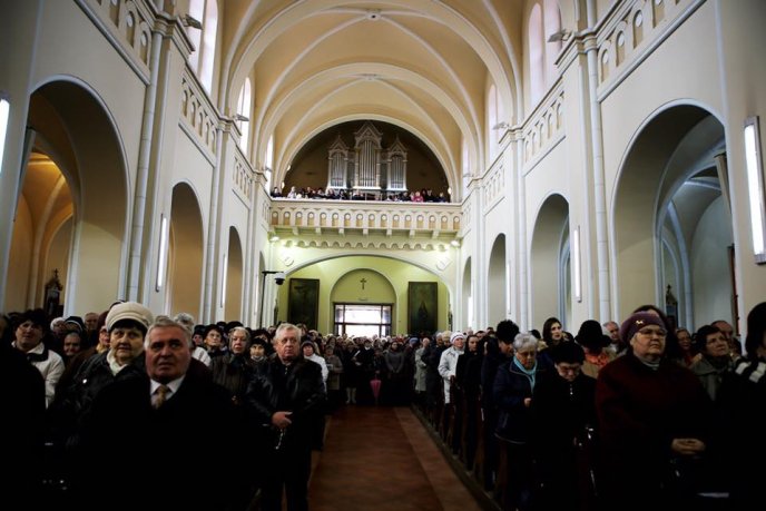 Відзначати день народження Мартина Турського у Мукачеві почали з урочистої меси в Кафедральному Соборі Святого Мартина – 01