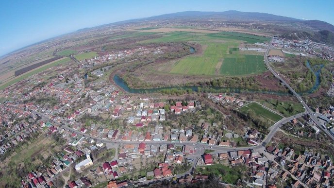 Бійці 128-ї бригади сфотографували Мукачево із безпілотника (ФОТО) – 03