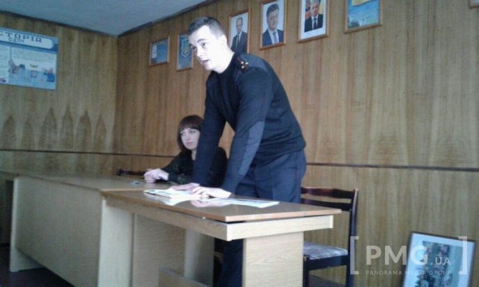 Рятувальники Мукачева провели лекцію для студентів МКТЕК – 03