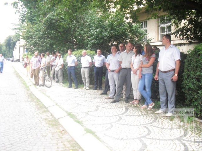 В Ужгороді закарпатських правоохоронців проводжали у зону АТО (ФОТО) – 10