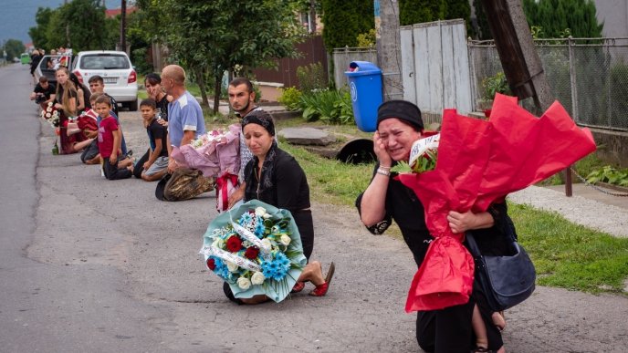У Чинадієві поховали загиблого на війні Василя Каналоша – 06