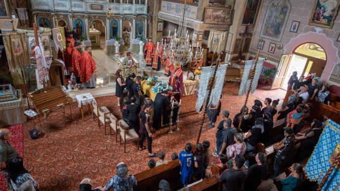 У Чинадієві поховали загиблого на війні Василя Каналоша – 09