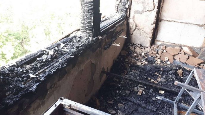 В Ужгороді горіла лікарня – 09