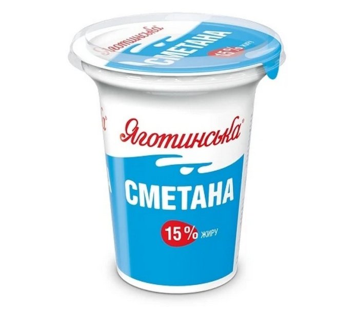 Сметана по акції