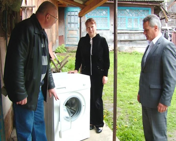 У Кобилецькій Поляні привітали найстарішого мешканця Рахівщини – 02