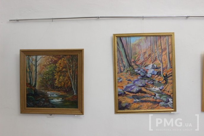 У замку "Паланок" відкрили виставку робіт художнього об’єднання "Райдуга" – 06