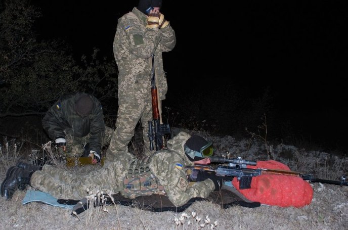 Бійці 128-ої бригади готуються до можливих пострілів – 01