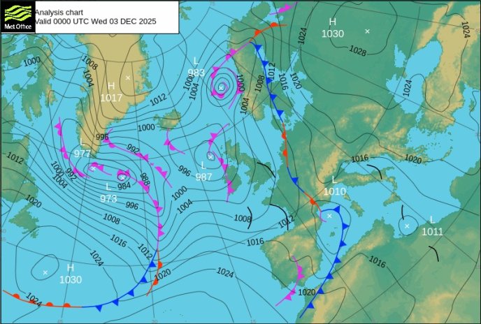 Антициклон, який розташувався над Україною