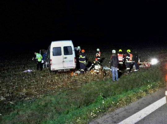 Мікроавтобус із українцями потрапив у аварію в Чехії – 01