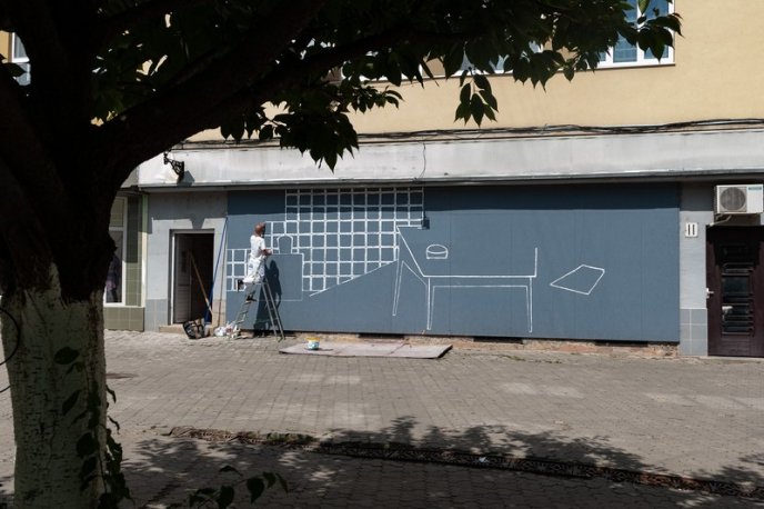 Центральні площі Ужгорода прикрасили малюнки у стилі стріт-арт – 06