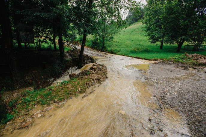 Сильна злива: на Іршавщині підтопило село – 04
